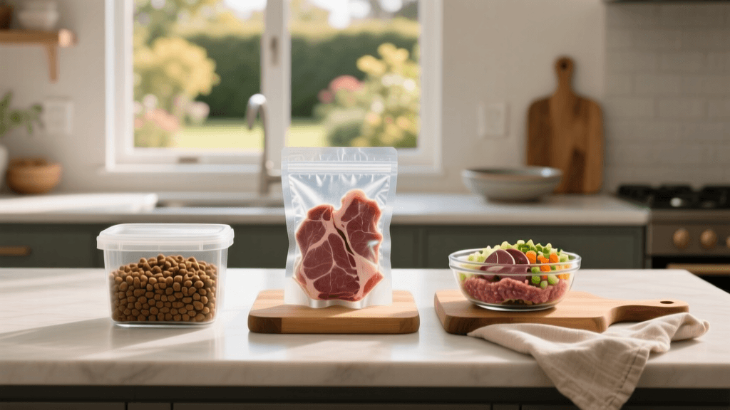Puppy Food Showdown: Kibble vs Fresh vs Raw Diets Compared