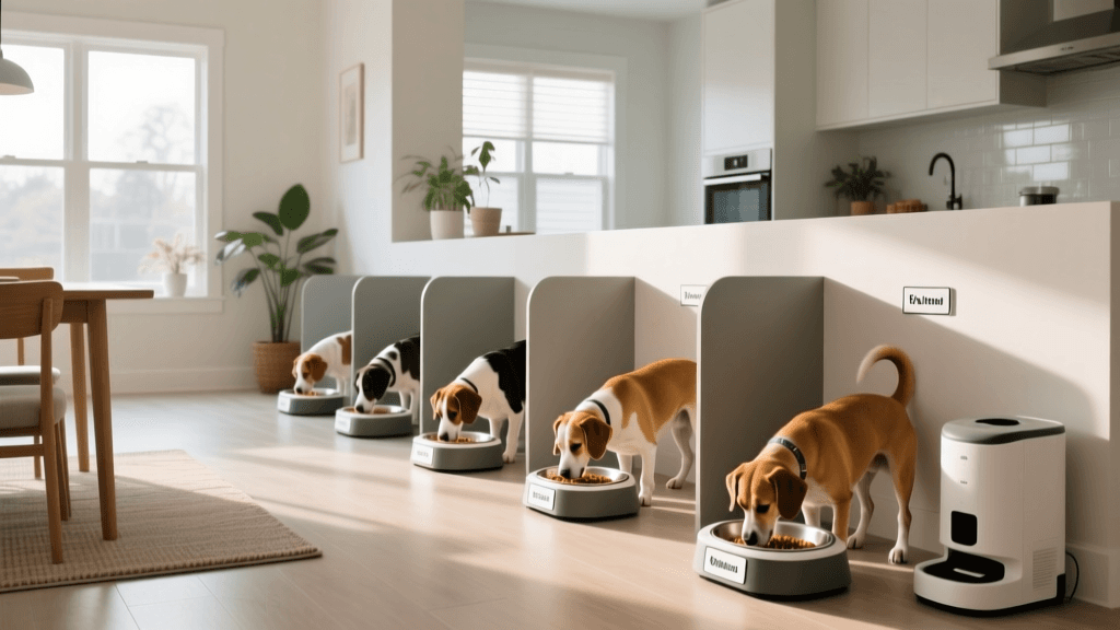 Managing Mealtime and Resources in Multi-Dog Homes