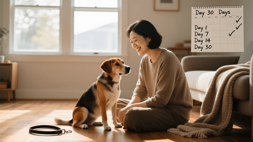 Rescue Dog Bonding Schedule: First 30 Days Guide 2026