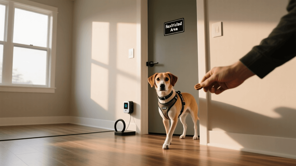 Boundary Training: Dog-Proofing Rooms Without Using Doors