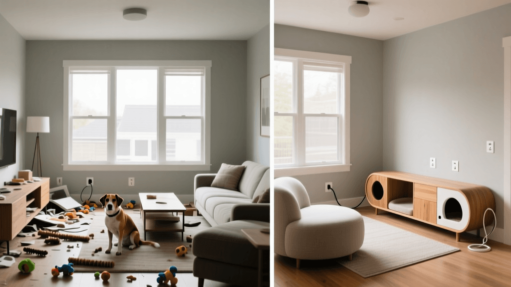 Transform Your Home: Before and After Dog-Proofing Guide