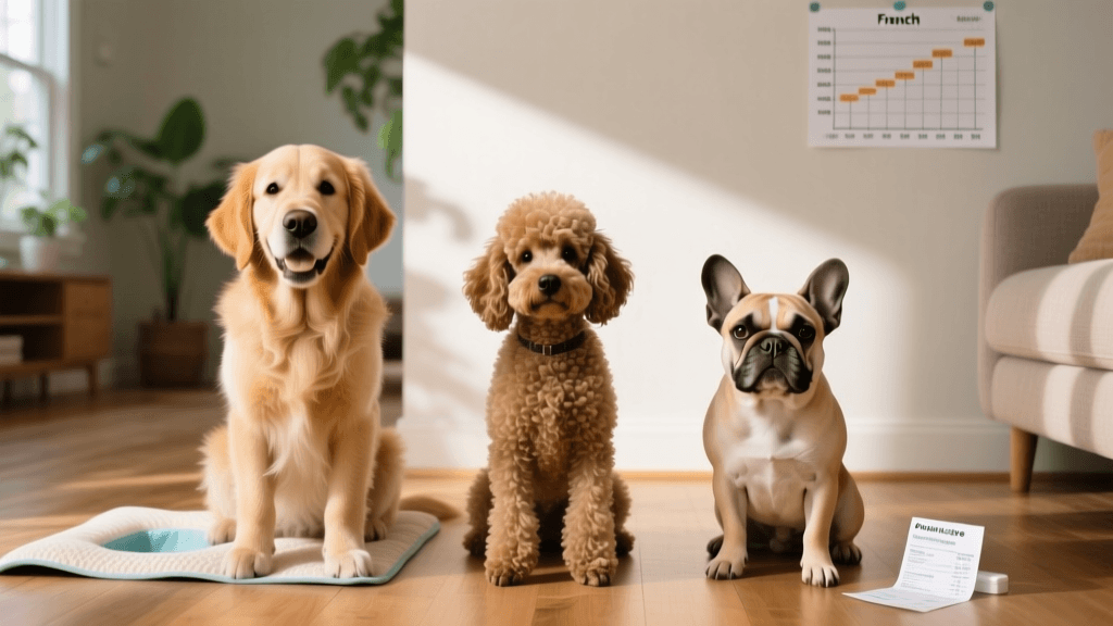 Puppy Care by Breed: Golden Retriever vs Poodle vs Frenchie