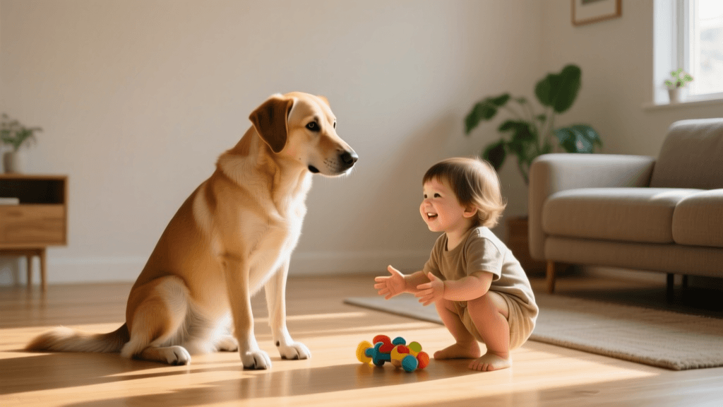 Training Your Dog to Be Safe and Calm Around Toddlers