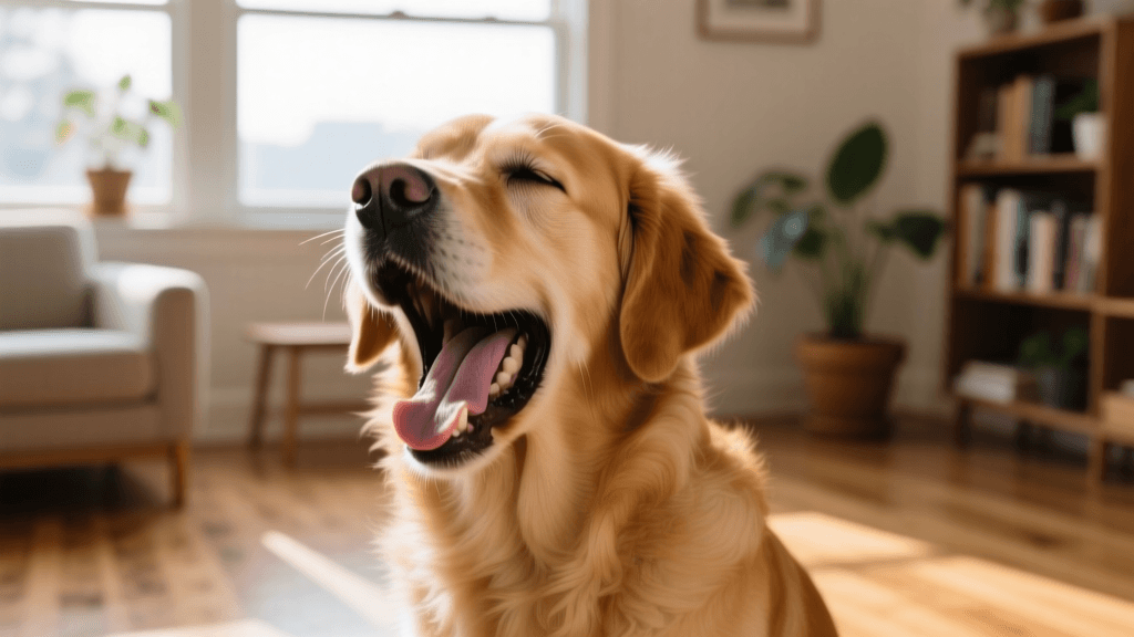 Why your dog yawns and what it actually means