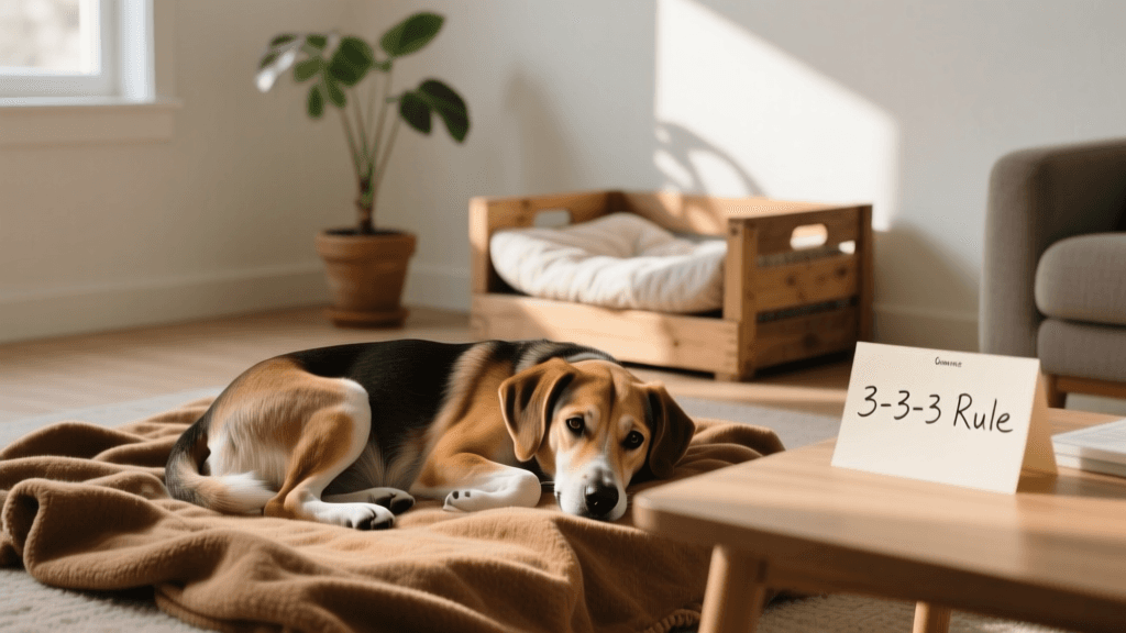 The 3-3-3 Rule: Navigating Your Rescue Dog's First 30 Days