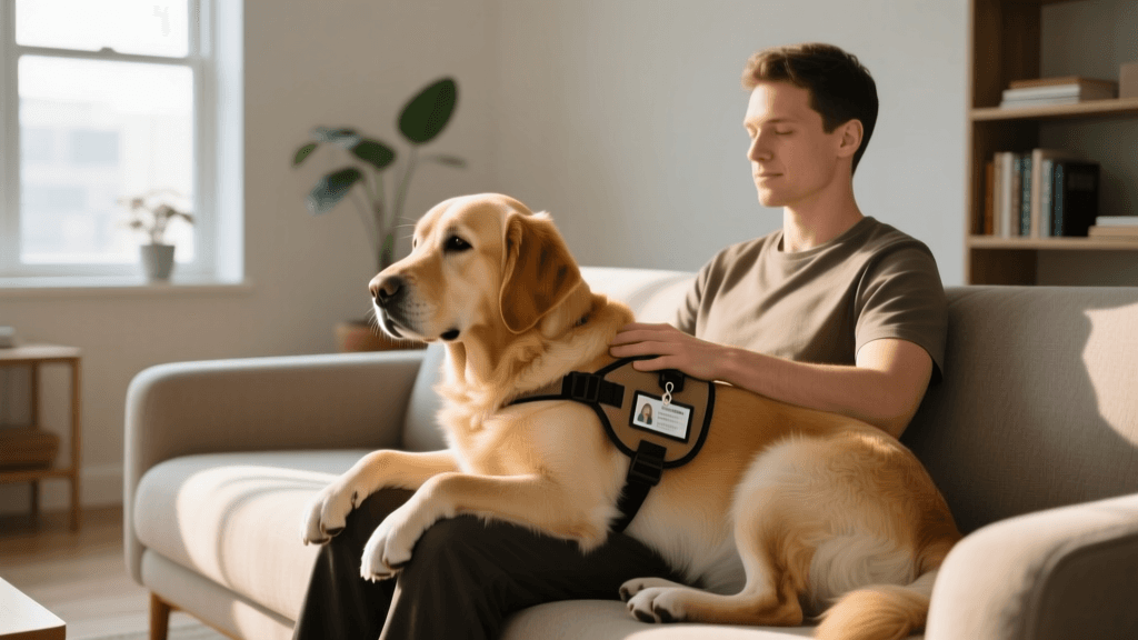 Deep Pressure Therapy Service Dog Training Guide 2026