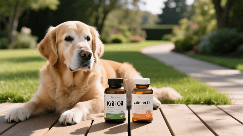 Krill vs Salmon Oil for Senior Dogs in 2026: Best Omega-3 Picks
