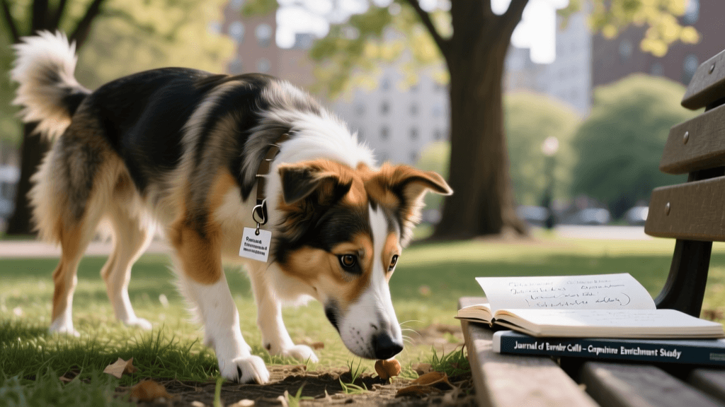 Dog Sniffing Behavior And Cognitive Enrichment Needs