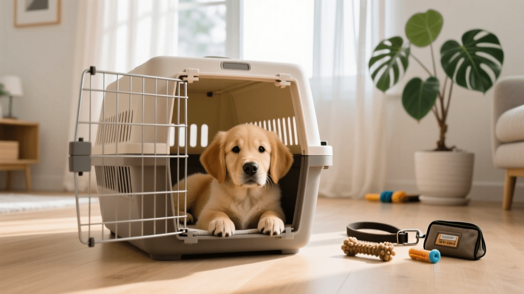 The Complete Beginner's Handbook to Puppy Crate Training