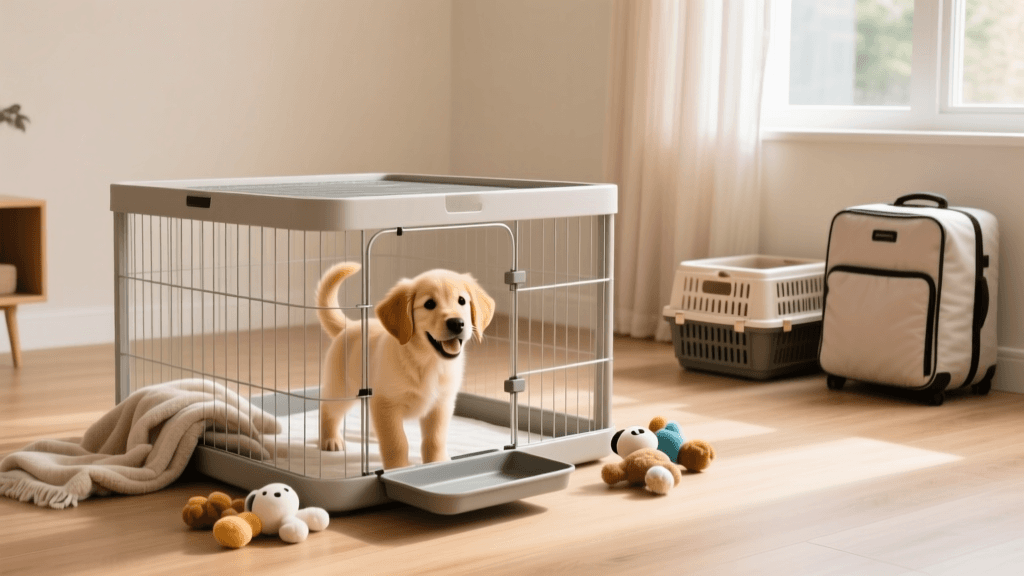 Best Dog Crates & Playpens for New Puppies: Buyer's Guide