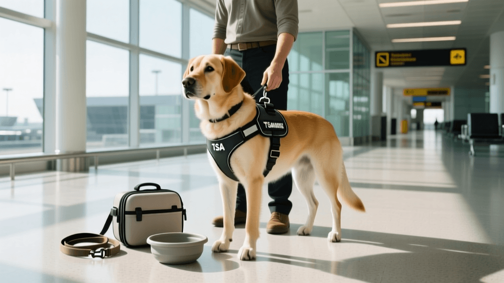2026 Air Travel Guide for Service Dogs: DOT Rules & Best Gear