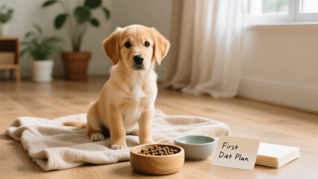 New Puppy Nutrition: Planning Your Dog's First Diet