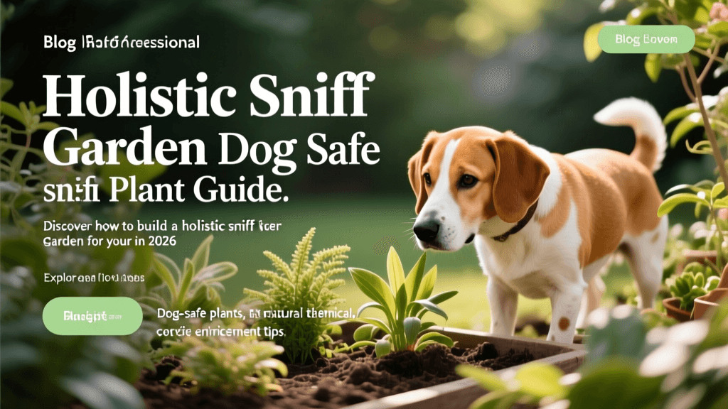 Holistic Sniff Garden Design For Dogs: A 2026 Guide