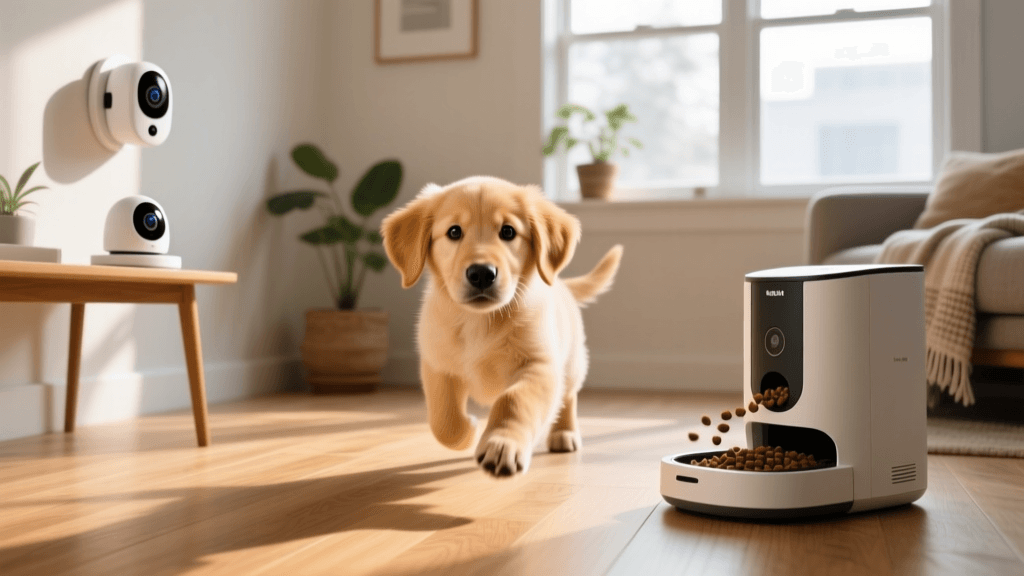 How Smart Pet Cameras Revolutionize Puppy Potty Training
