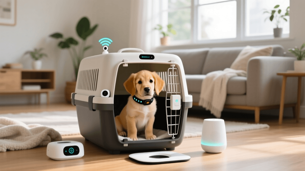Best Puppy Crates and Smart Tech Gear for Safe Training
