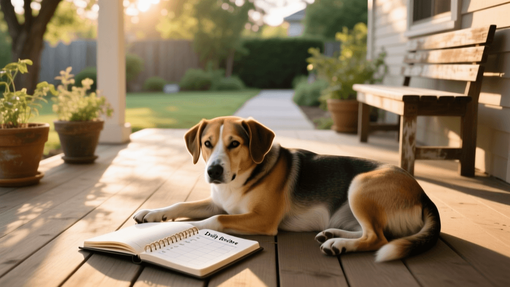 Crafting a Daily Schedule for Your Dog's Mental Wellness
