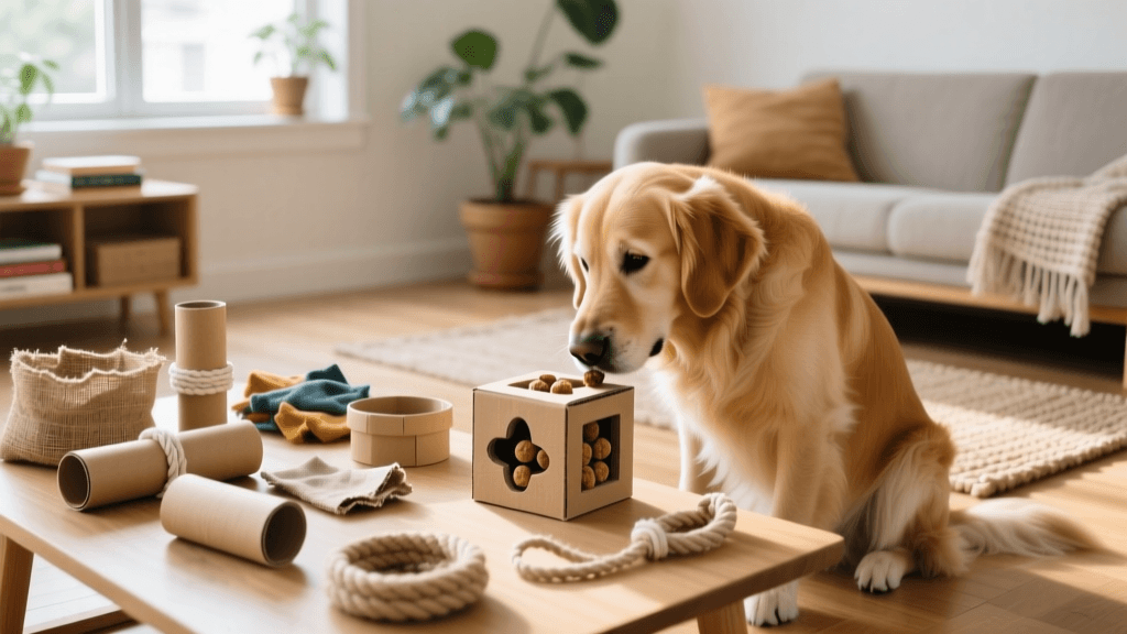 Budget-Friendly DIY Dog Enrichment Games for Mental Stimulation