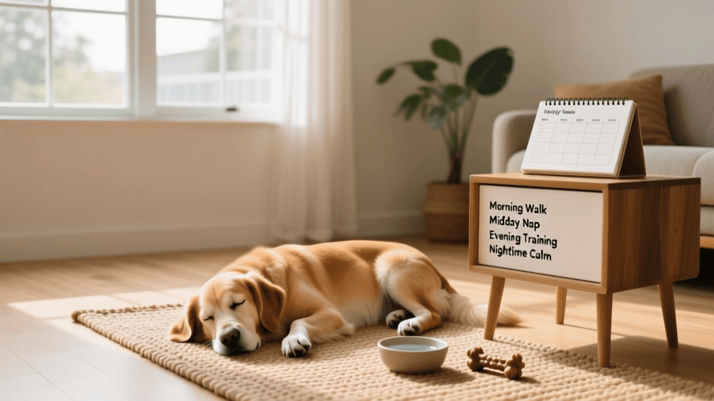 The Psychology of Dog Routines: Reducing Canine Anxiety