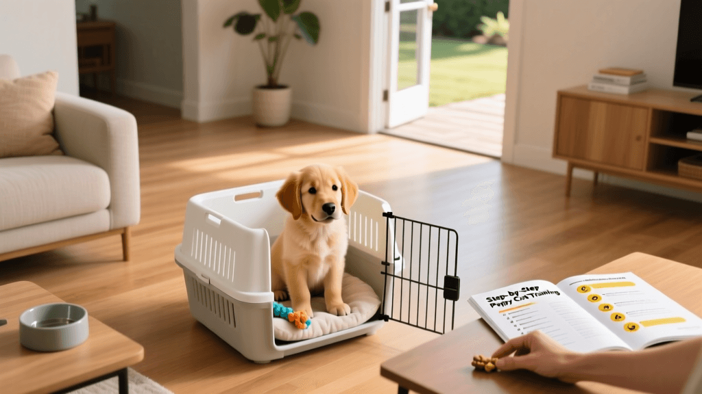 Step-by-Step Puppy Crate Training Guide for Beginners