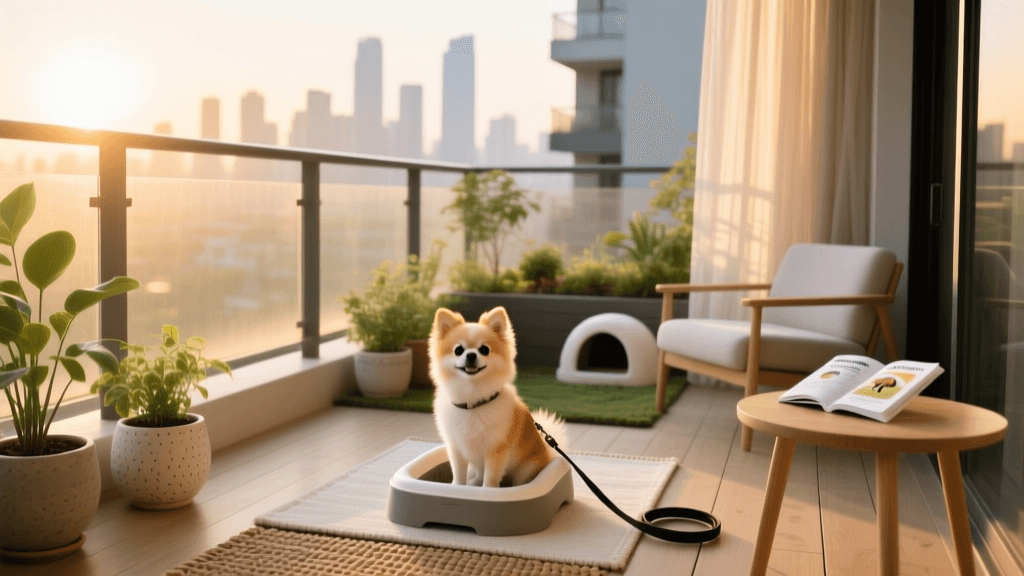 Balcony Potty Training and Indoor Enrichment for Apartment Dogs