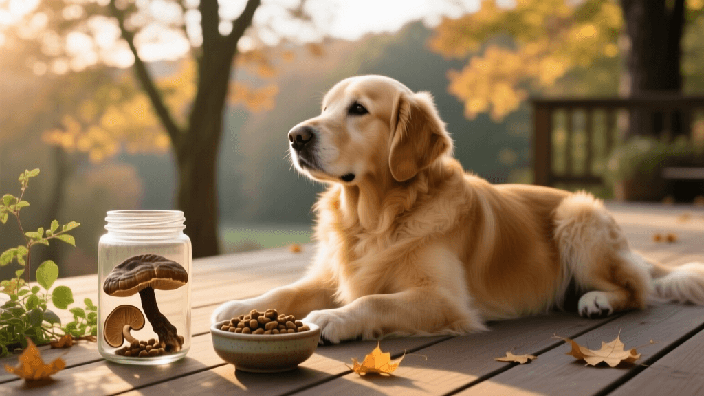 Top Adaptogenic Mushrooms for Dog Anxiety & Focus in 2026