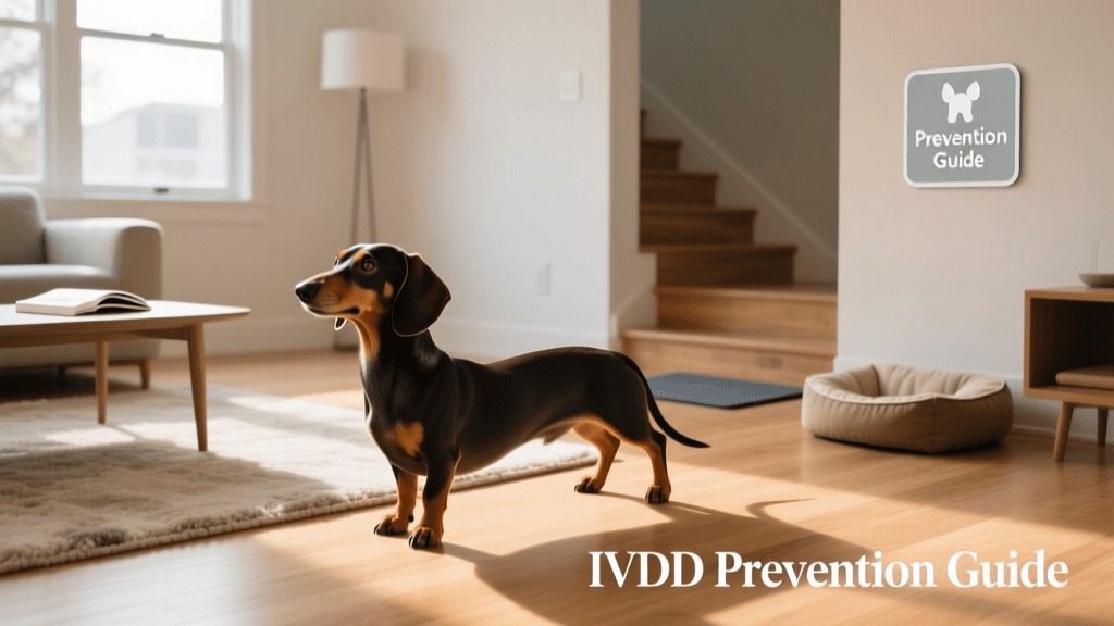 Dachshund IVDD Prevention: Daily Routines and Home Setup