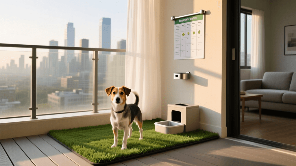 Apartment Balcony Potty Training: Setup, Turf, and Tips