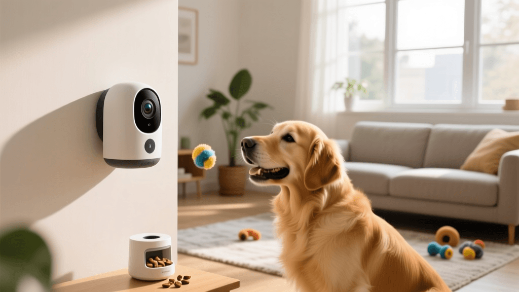 Smart Dog Cameras for Remote Training and Separation Anxiety