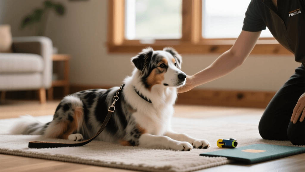 How to Train the Settle Command for Hyperactive Dogs