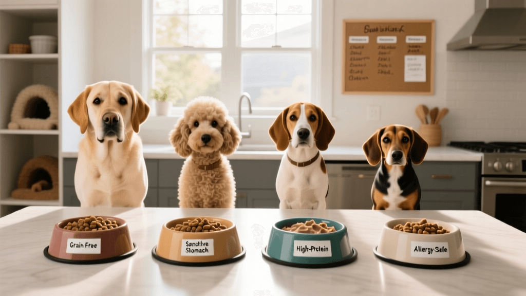 Managing Different Dog Diets in a Multi-Pet Household
