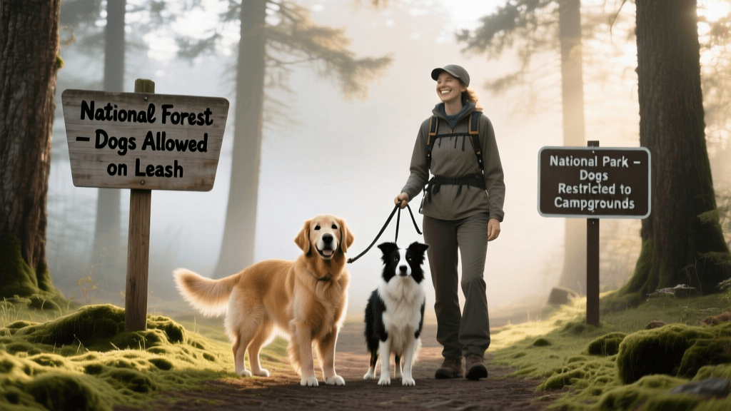 Camping With Dogs: National Park Vs National Forest Rules