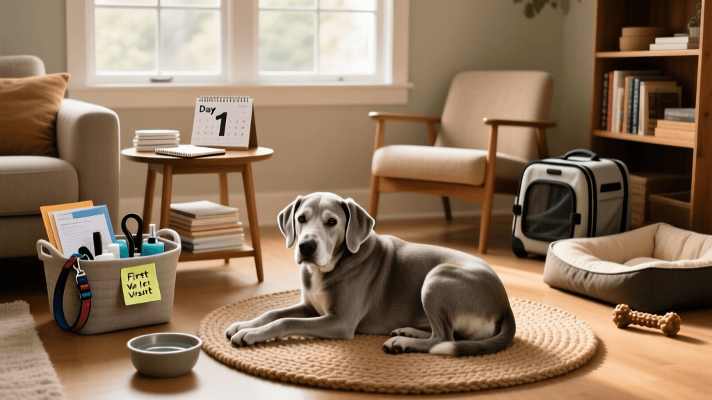 Adopting a Senior Dog: Home Prep and First Month Guide