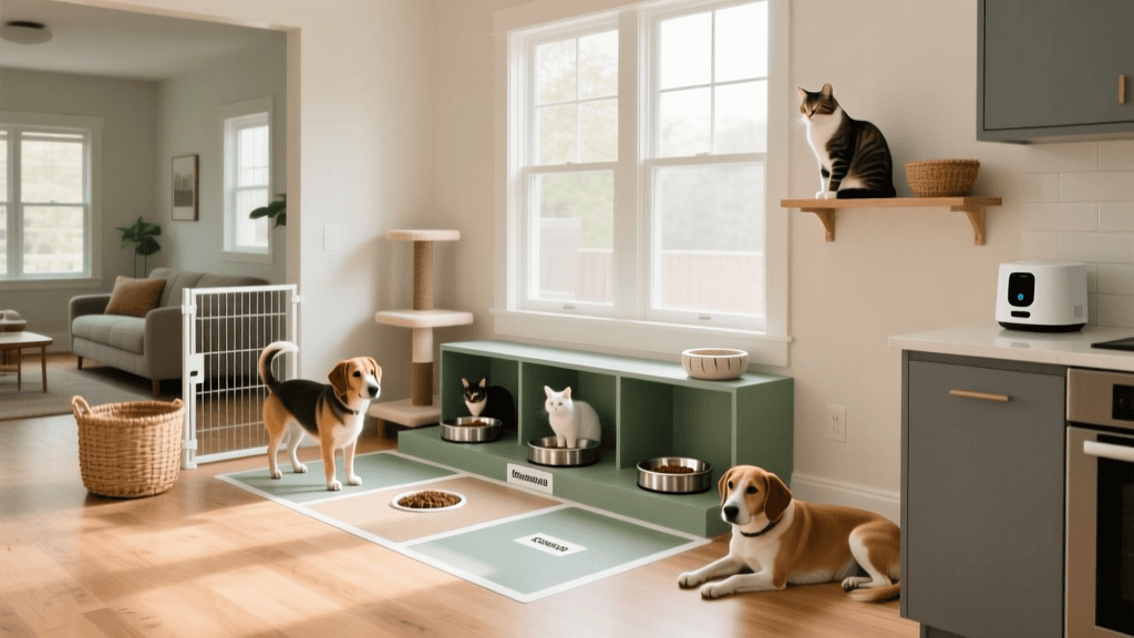 Managing Meals in Multi-Dog and Multi-Pet Households