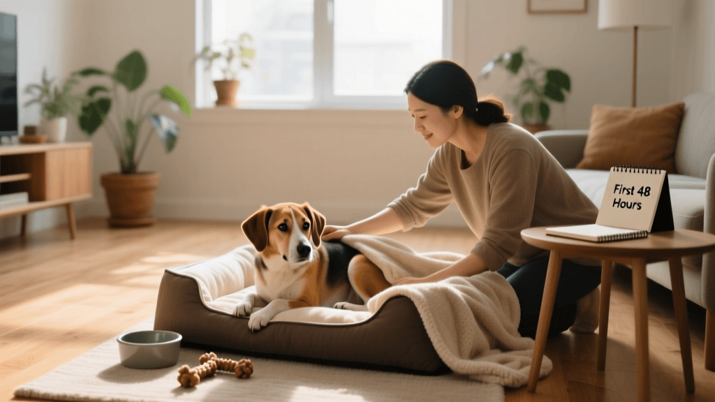 First 48 Hours With a Rescue Dog: A Beginner's Guide