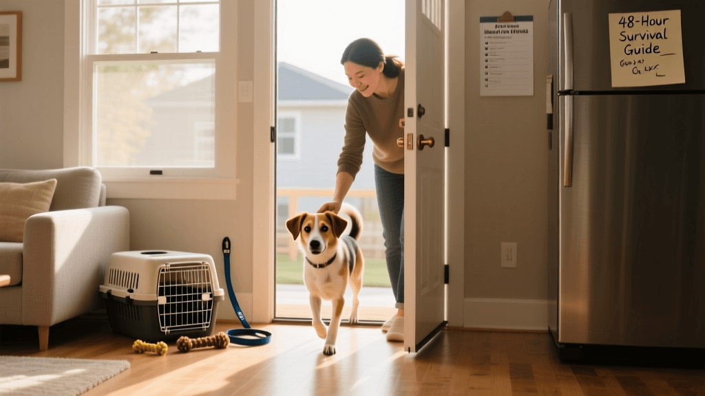 First 48 Hours With a New Dog: A First-Time Owner Guide