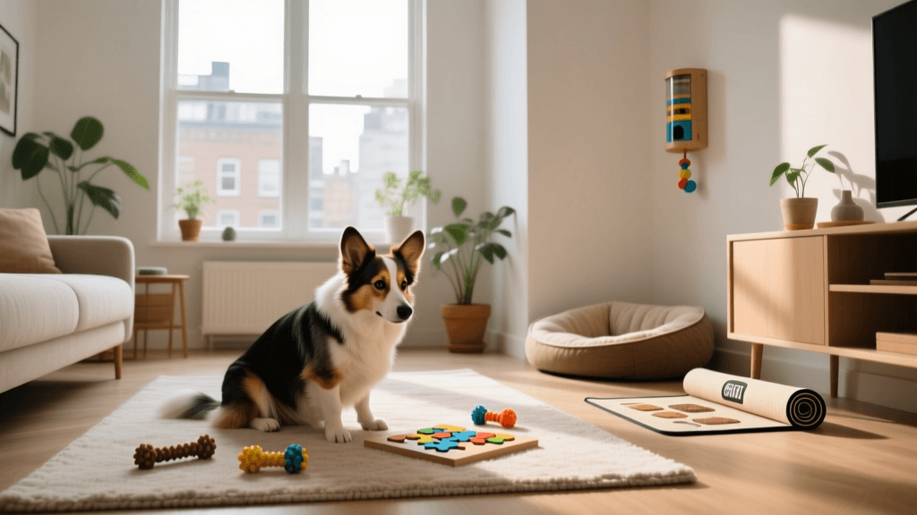 Apartment Dog Enrichment: Indoor Exercise for Small Spaces