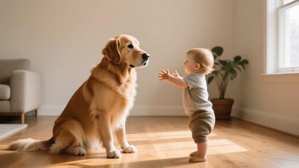Decoding Canine Stress Signals Around Kids and Toddlers