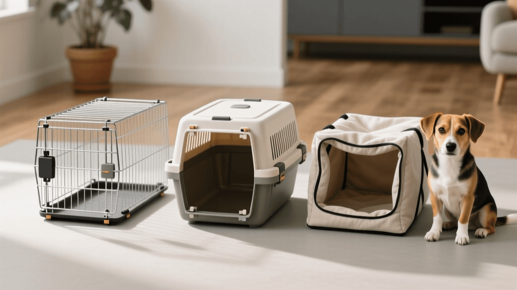Wire vs Plastic vs Soft Dog Crates: The Ultimate Comparison