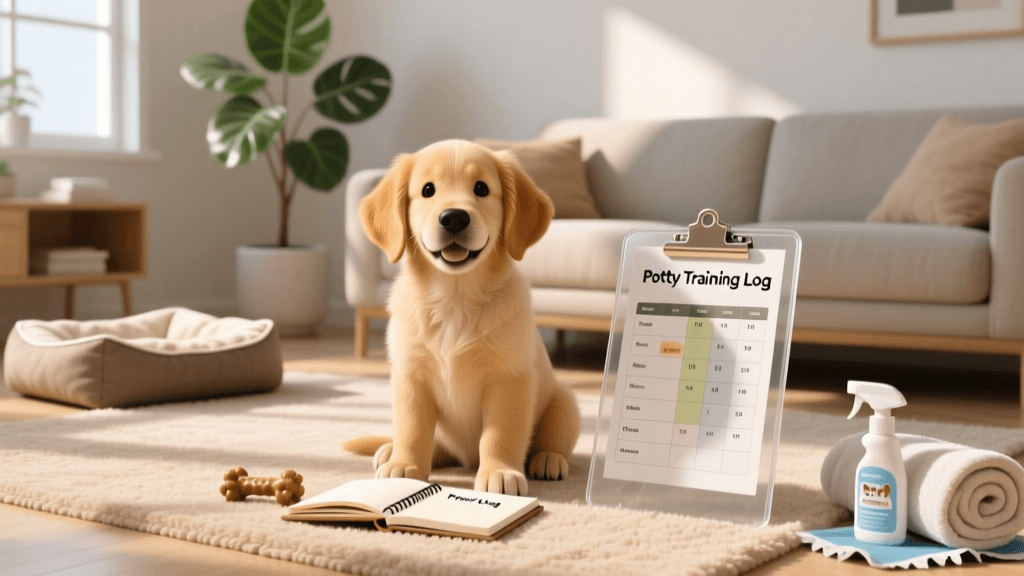 Step-by-Step Puppy Potty Training Guide and Schedule
