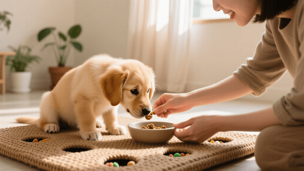 Puppy Bonding 2026: Snuffle Mats & Hand-Feeding Protocols