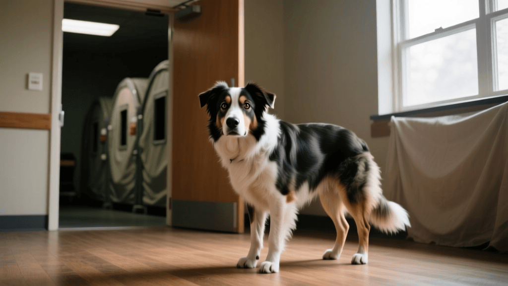 Reading Canine Panic Signals During Emergency Evacuations
