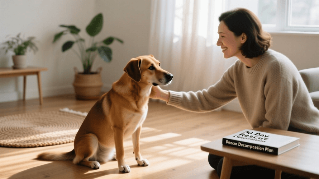 Rescue Dog Training: The 30-Day Decompression Plan