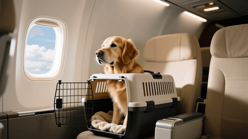 Training Your Dog for Stress-Free Airplane Cabin Travel
