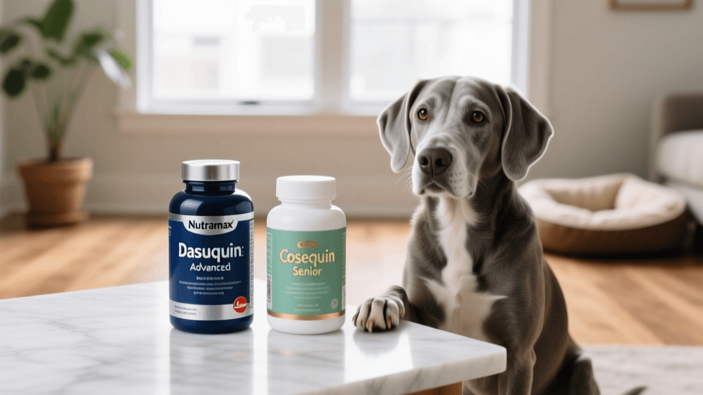 Nutramax Dasuquin Advanced vs Cosequin Senior for Dogs 2026