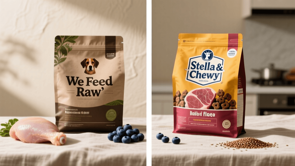 We Feed Raw vs Stella & Chewy's: 2026 Raw Dog Food Comparison