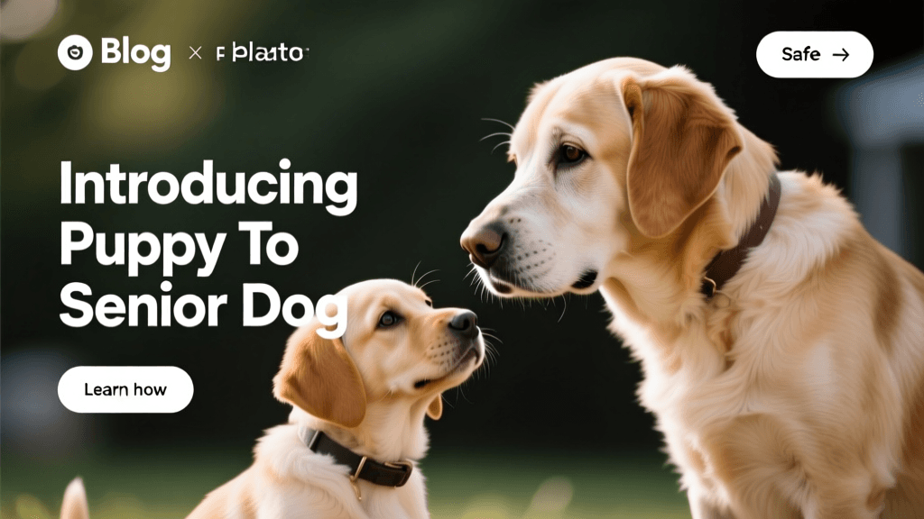 Introducing a New Puppy to Your Resident Senior Dog