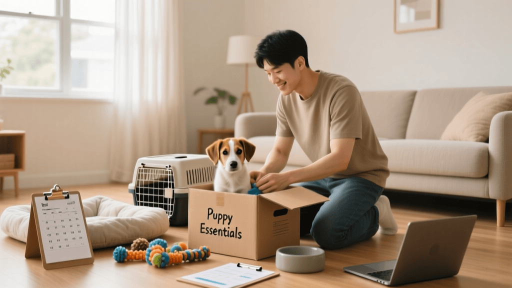 The First-Time Puppy Guide: Home Prep and Year One Budget