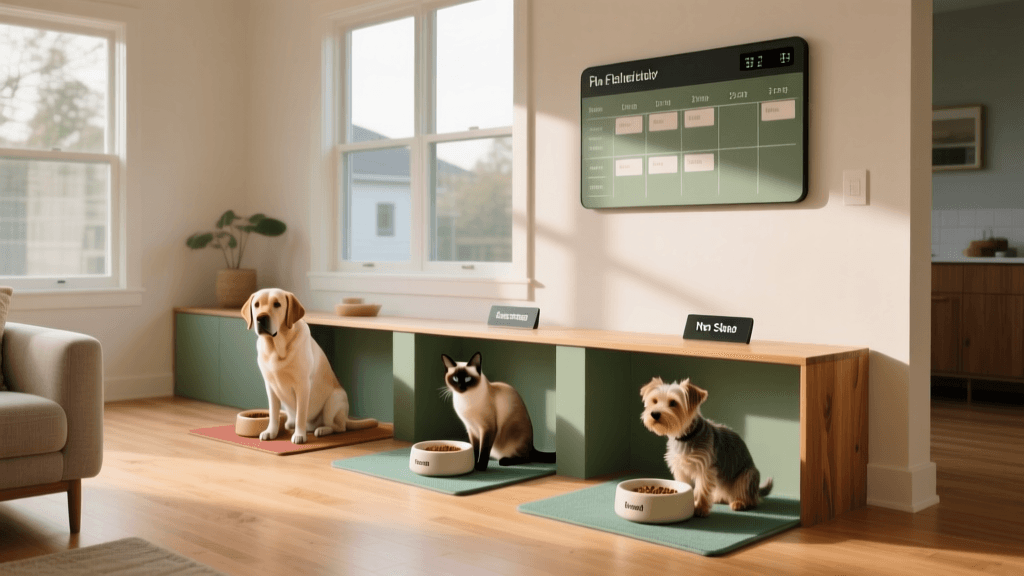 Safe Feeding Routines for Multi-Dog and Multi-Pet Homes
