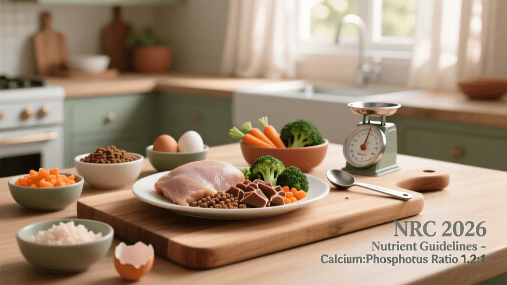 DIY Balanced Raw Dog Food: NRC Nutrient Guidelines 2026