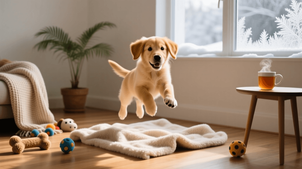 Winter Puppy Care: Cold Weather Safety and Indoor Activities